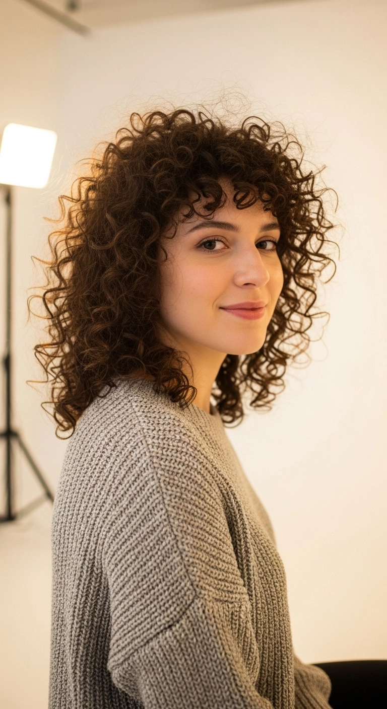 11. vintage-inspired modern short curly hairstyles