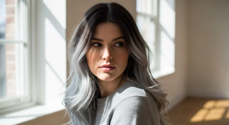 21+ Chic Ideas for Brown Hair with Silver Highlights to Try in 2025